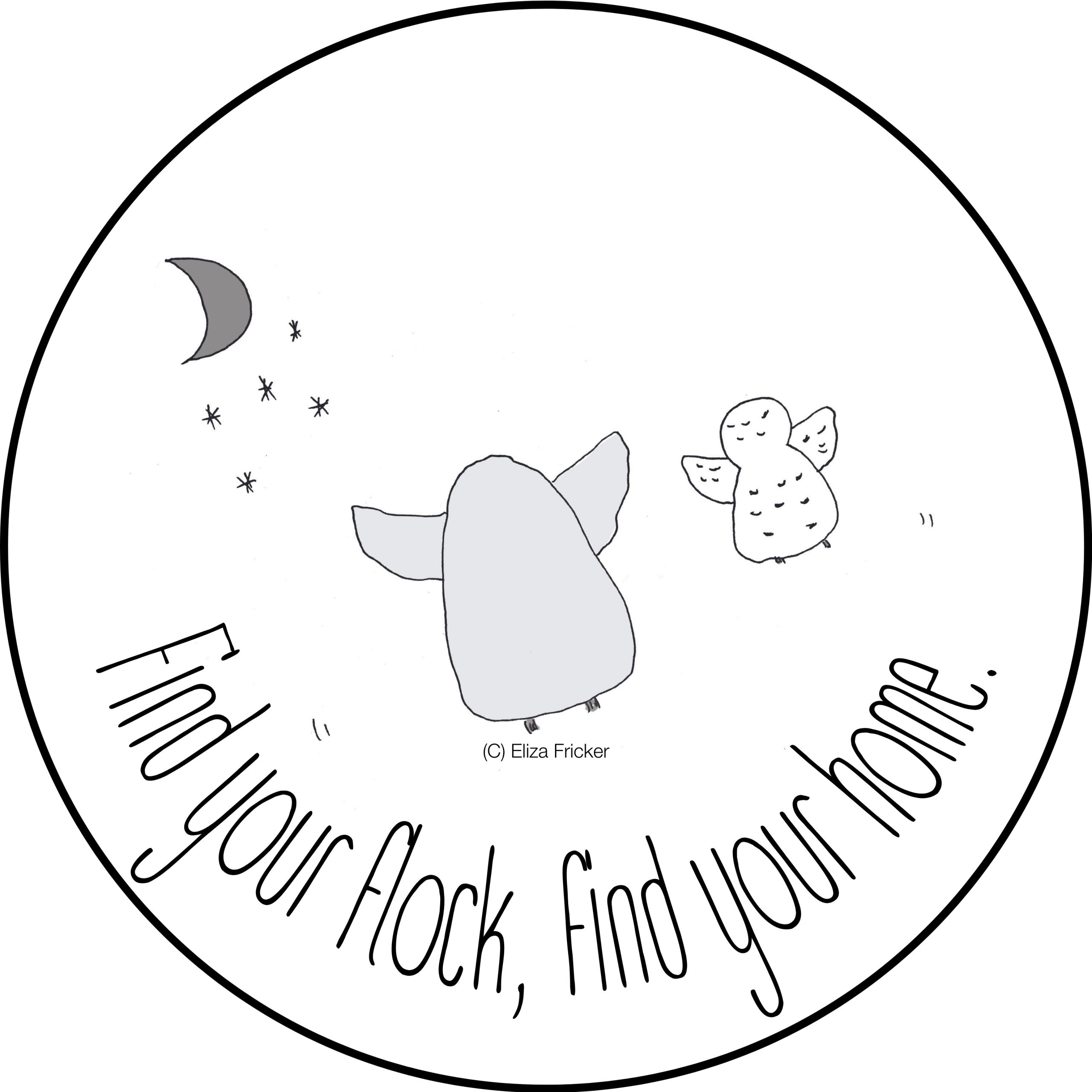‘Square Me, Round World’ Sticker 2: Finding Your Flock - Connect Us ...